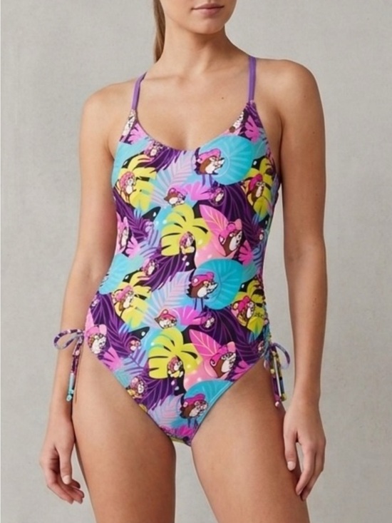 BUC-EE'S Other - NWT Buc-ee’s Woman’s Tropical Print One-Piece Swimsuit